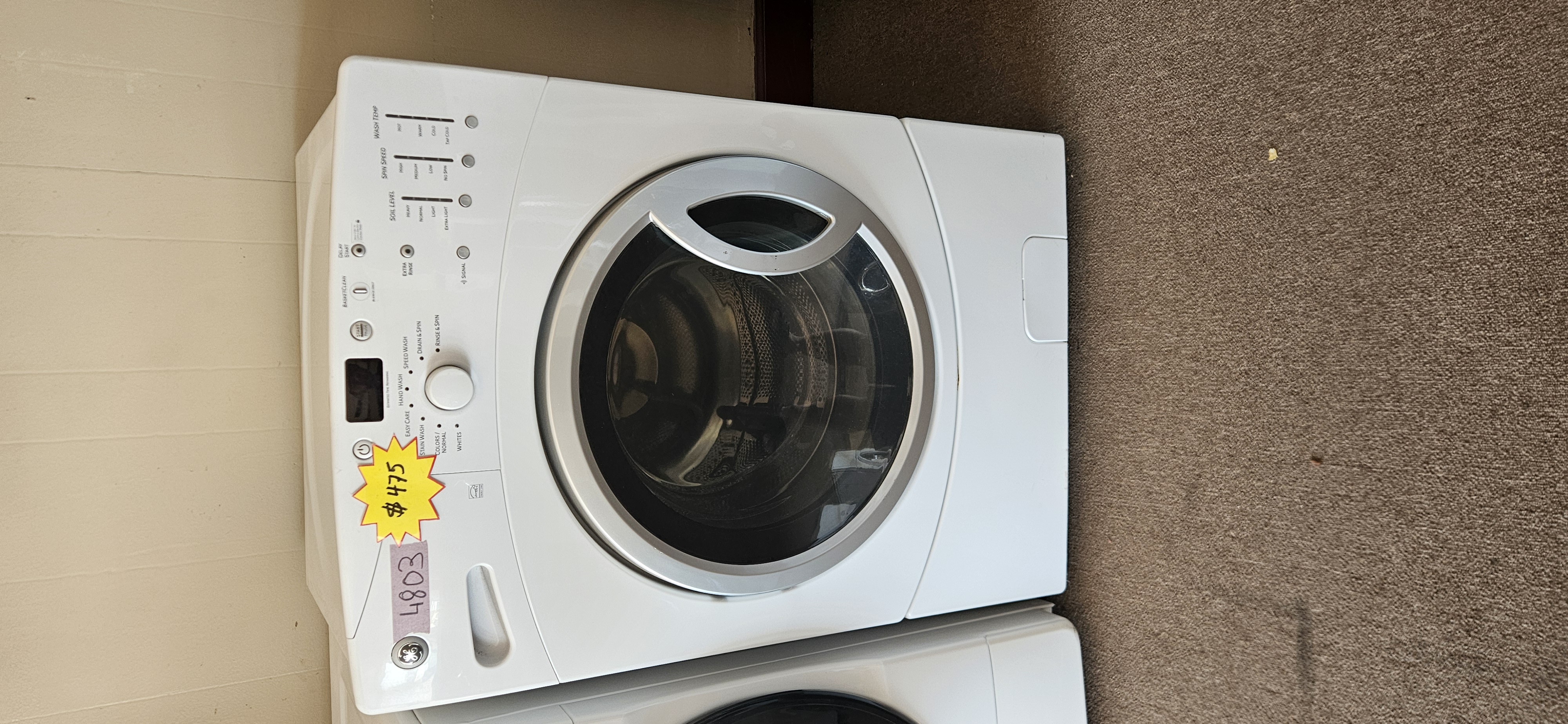 Front Load Washer with HydroHeater Technology