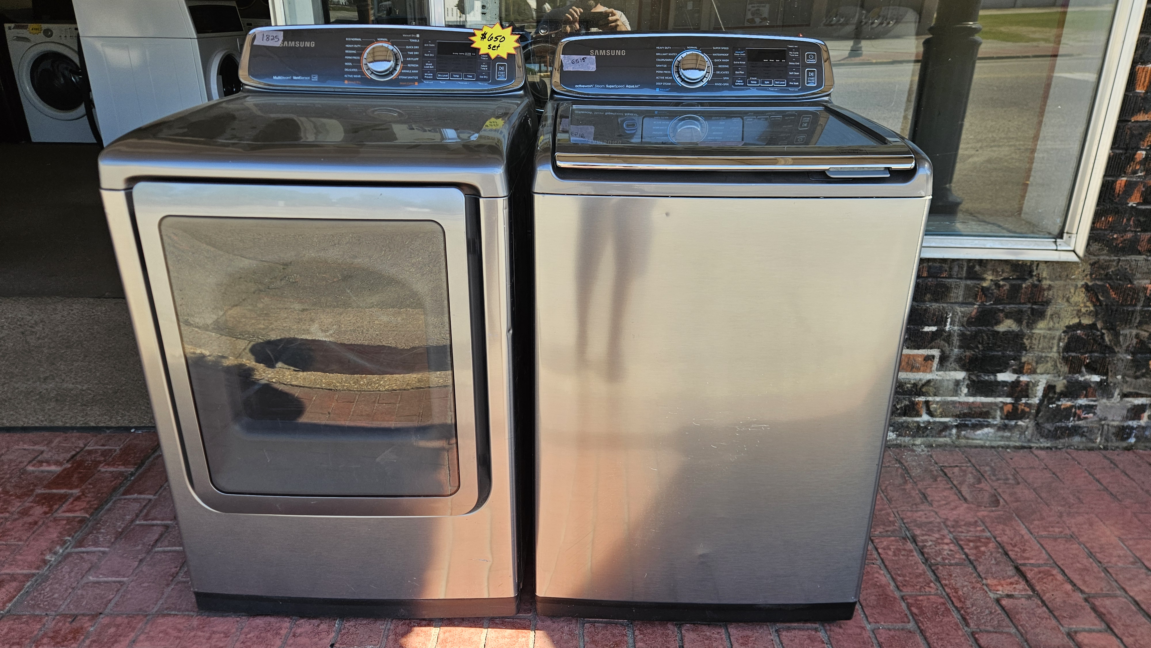 Samsung - Matching Washer +Dryer Set