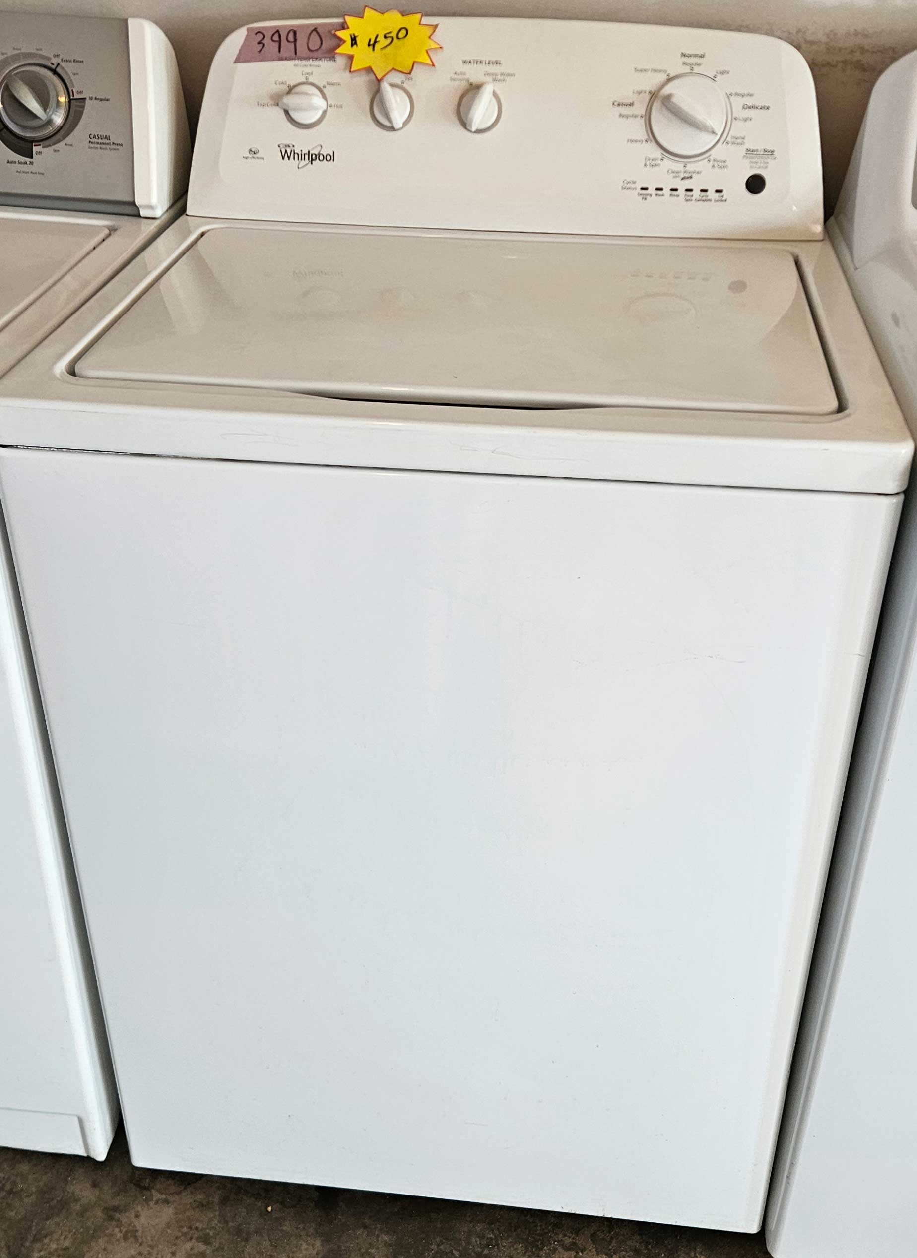 Top-Load Washer with Dual Action Agitator