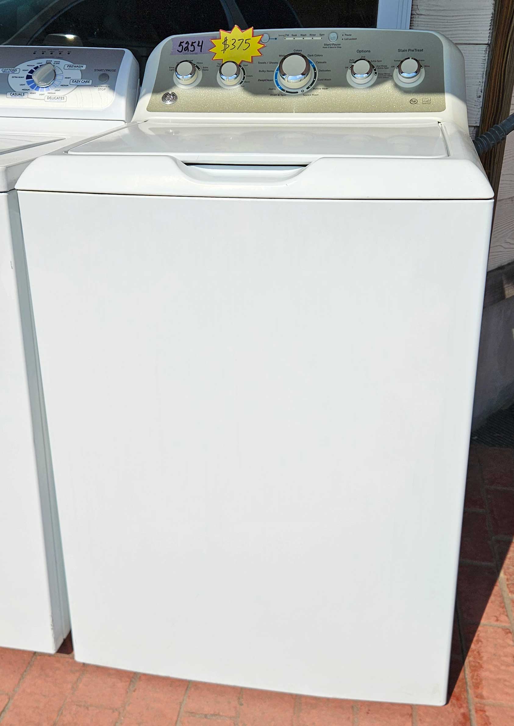 High-Efficiency Top-Load Washer