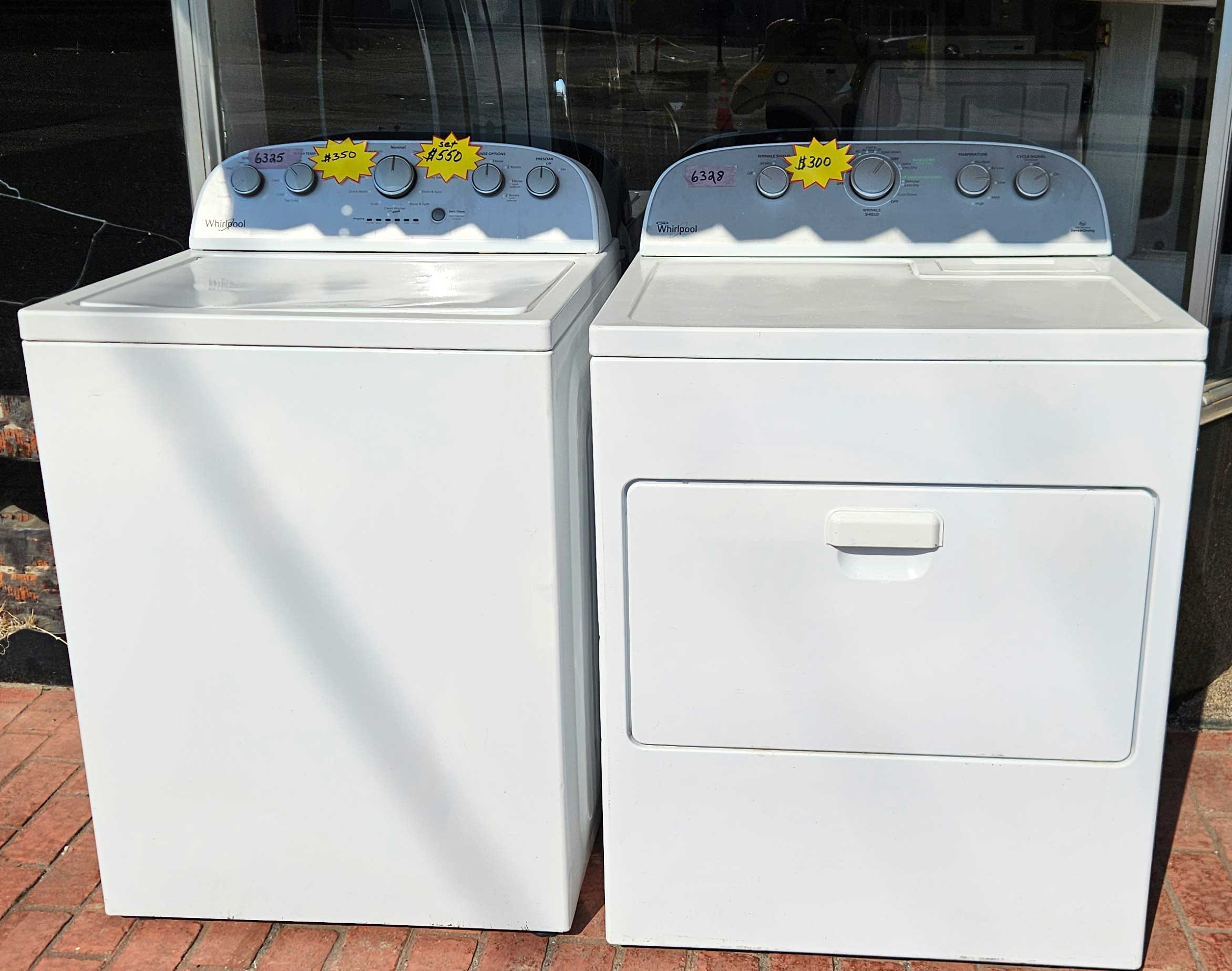 Washer and Dryer Set